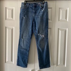 Laurie Felt distressed denim jeans